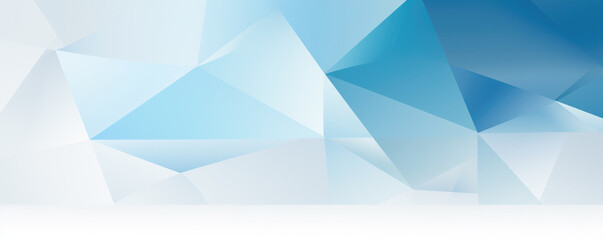 Abstract background for an innovation program proposal with combination of white and light blue colour in geometrical design