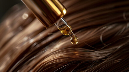 Fototapeta premium Stylishly tousled hair frames a face enjoying a celebratory glass of white wine at a restaurant bar