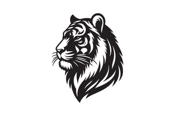 tiger head vector