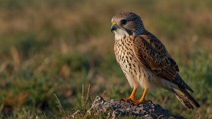 Farmland Falcon: Kestrel Bird's Domain