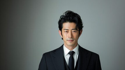 ハンサムなアジア人ビジネスマン