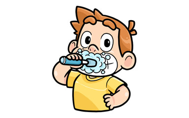 Brush Your Teeth Character RG