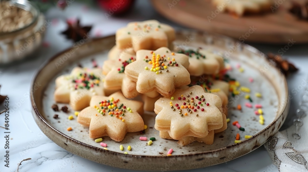 Poster creating semperit cookies for eid festivities