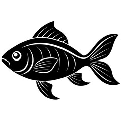 fish vector silhouette illustration svg file