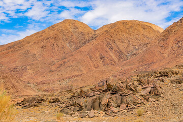 Arid landscape in the Richtersveld National Park
