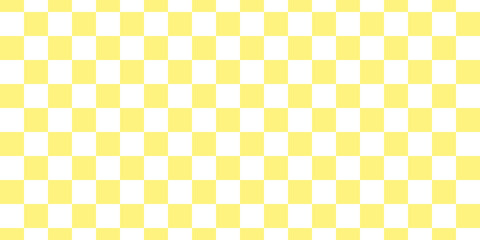Repeating sunny yellow checkered pattern in squares, like a tablecloth or gingham fabric design