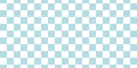Repeating baby blue checkered pattern in squares, like a tablecloth or gingham fabric design