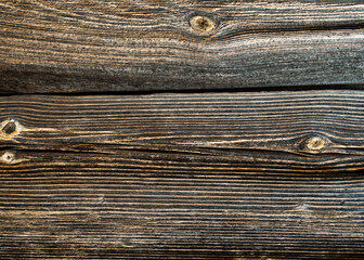 Old unpainted wooden texture. Planks of wood.