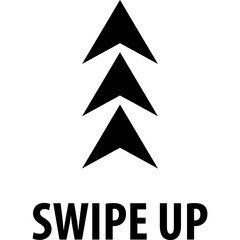 Swipe Arrow. Swipe Up. Social Media Stories. Social Media Scrollsign, Slide Icon