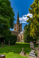 walking around Stratford Upon Avon Birthplace of William Shakepeare