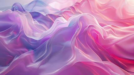 Fototapeta premium abstract background with a vibrant gradient from purple to pink and blue, exuding dynamic movement