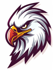 Fototapeta premium eagle head mascot
