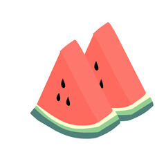 Watermelon Day Vector Clipart