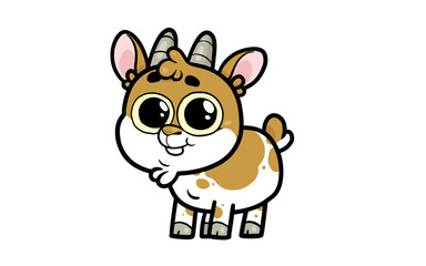Baby Goat Animal RG