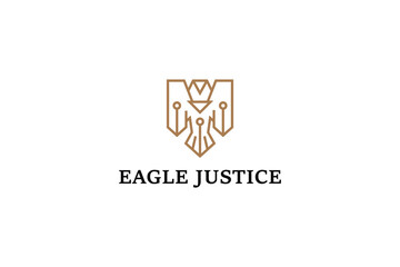 Eagle Justice Logo Design