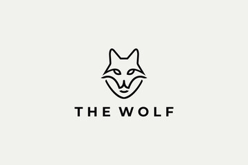 The Wolf Logo Design