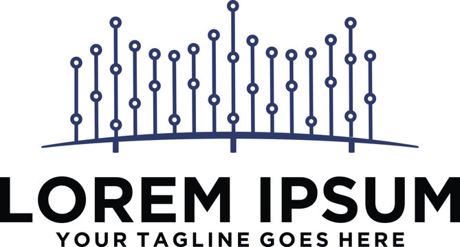 Technology Connect Bridge logo design