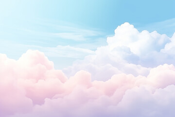 blue sky with clouds