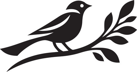Illustration of a bird silhouette