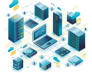 Illustration of A robust technical foundation that supports integrated and personalized experiences is essential. Ai Generate.