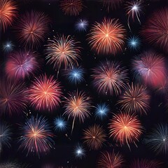 Fototapeta premium 打ち上げ花火