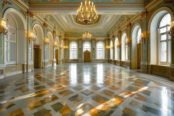 Obraz premium interior of the cathedral country