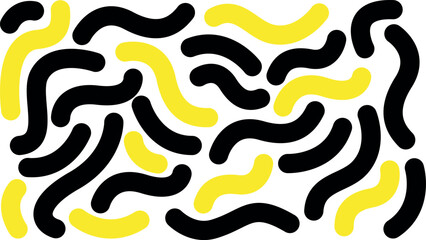 Wavy lines pattern. Curvy design. Dynamic backdrop. Abstract background
