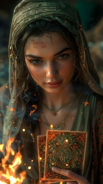 Gypsy Reading Card-Reading Images – Browse 12 Stock Photos, Vectors, and Video ...