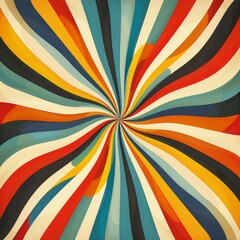 Abstract background illustration in the style of the 70s