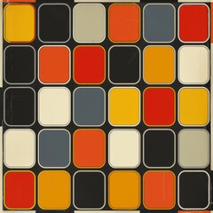 Abstract background illustration in the style of the 70s