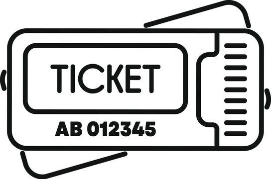 Ticket counter device with display showing number for access control to an event
