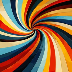 Abstract background illustration in the style of the 70s