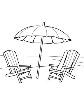 Beach Chairs Drawing Images Browse 131 778 Stock Photos Vectors and Video Adobe Stock