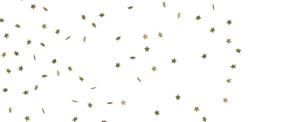 Fototapeta premium Stars - stars background, sparkle lights confetti falling. magic shining Flying christmas stars on night
