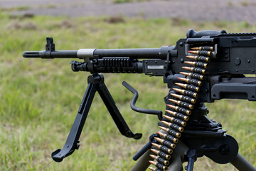 Mag 58 machine gun, french army