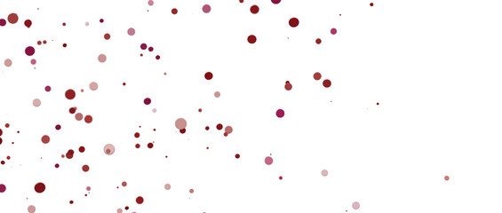 confetti png. red confetti falls from the sky.  3d