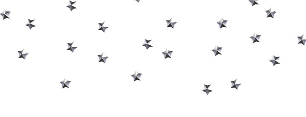 Descendant Christmas Constellations: Mind-Blowing 3D Illustration of Falling Festive Star Patterns