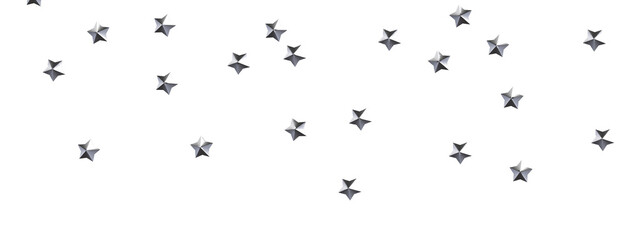 XMAS Stars - stars. Confetti celebration, Falling golden abstract decoration for party, birthday celebrate,