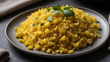 Aloo Poha or Kande Pohe