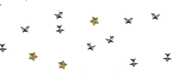 Heavenly Golden Shower: 3D Illustration Brings the Beauty of Stars to Life