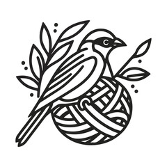 bird vector silhouette illustration