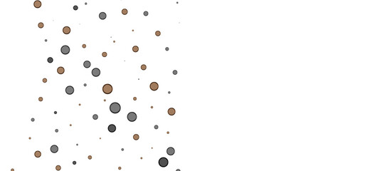 Celestial Celebration: Radiant 3D Illustration of Celestial gold Confetti