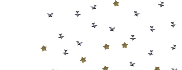 XMAS Glossy 3D Christmas star icon. Design element for holidays. -