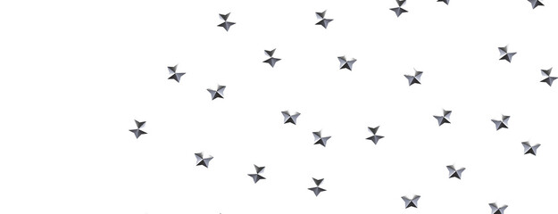 Dazzling Delight: Witness the Brilliance of a 3D Gold Stars Downpour