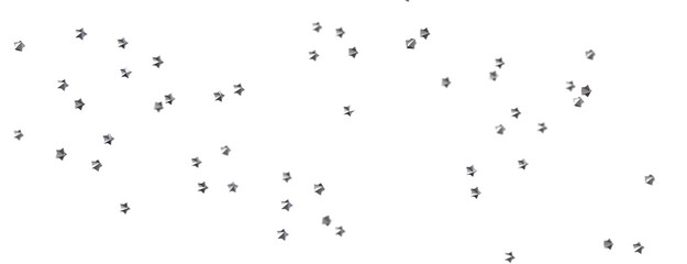 Astral Downpour: 3D Illustration Brings a Shower of Gold Stars