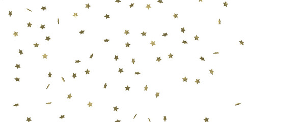 Stars - A gray whirlwind of golden snowflakes and stars. New