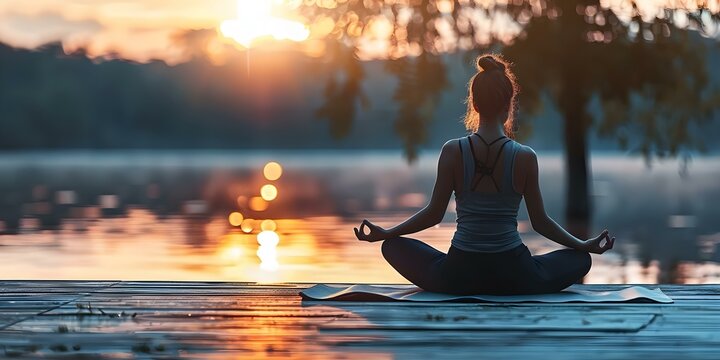 Design infographic on mindfulness benefits for adults with daily routine integration tips. Concept Mindfulness Benefits, Adult Daily Routine Tips, Infographic Design, Mental Health Awareness