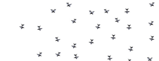 Heavenly Showers: 3D Gold Stars Rain Illustration Transcends Imagination