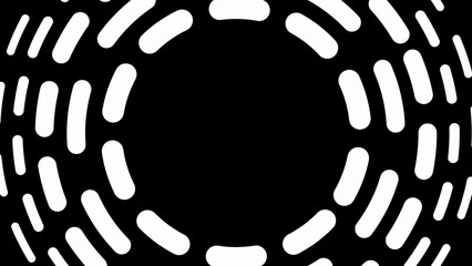 Abstract background white circle line illustration background, colorful circle