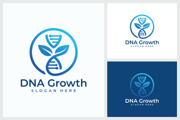 DNA Growth Logo